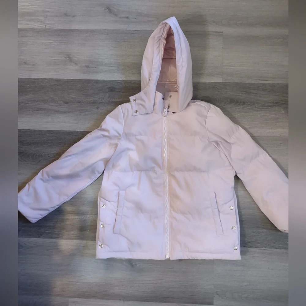 Madewell Lavender Quilted Puffer Parka - Picture 3 of 6